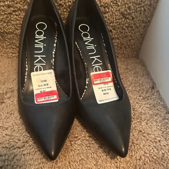 Calvin Klein Black Heels for Women - Picture 6 of 6